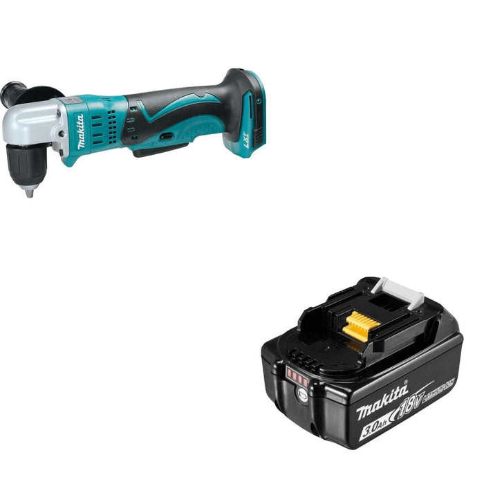 Makita XAD02Z 18V LXT Li-Ion 3/8" Angle Drill W/ BL1830B 18V LXT Lithium-Ion 3.0Ah Battery
