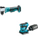 Makita XAD02Z 3/8" Angle W/ XOB02Z 18V LXT Lithium-Ion Cordless 1/4 Sheet Finishing Sander