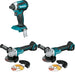 Makita XAG09Z[2] Angle Grinder W/ FREE XDT13Z Impact Driver