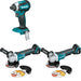Makita XAG11Z[2] Angle Grinder W/ FREE XDT13Z Impact Driver