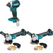 Makita XAG11Z[2] Angle Grinder W/ FREE XDT13Z Impact Driver