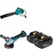 Makita XAG25Z 4-1/2" / 5" W/ CBU01Z Blower, Connector Cable and BL1850B-2 5.0Ah Battery, 2 Pack