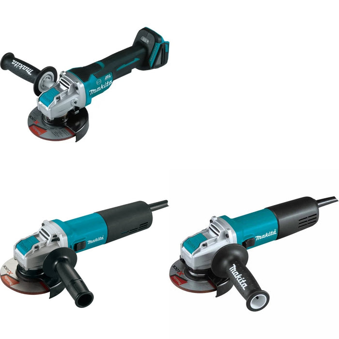 Makita XAG26Z Angle Grinder Kit W/ GA5080 and FREE GA4570