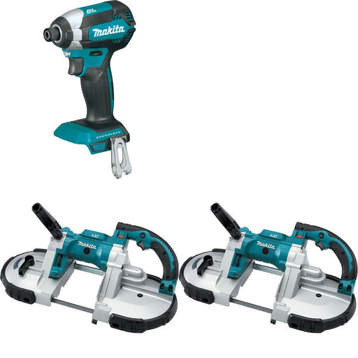 Makita XBP02Z[2] Portable Band Saw W/ FREE XDT13Z Impact Driver