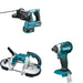 Makita XBP02Z Portable Band Saw W/ XRH01Z Rotary Hammer and FREE XDT13Z Impact Driver