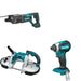Makita XBP02Z Portable Band Saw W/ XRH04Z Rotary Hammer and FREE XDT13Z Impact Driver
