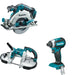 Makita XBP02Z Portable Band Saw W/ XSH03Z Circular Saw and FREE XDT13Z Impact Driver