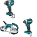 Makita XBP02Z Portable Band Saw W/ XWT18Z Impact Wrench and FREE XDT13Z Impact Driver
