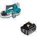 Makita XBP04Z 18V LXT Band Saw, Tool Only W/ BL1830B 18V LXT Lithium-Ion 3.0Ah Battery