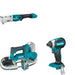 Makita XBP04Z Compact Band Saw W/ XLT03Z Angle Impact Wrench and FREE XDT13Z Impact Driver