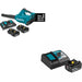 Makita XBU02PT1 18V X2 (36V) LXT Brushless Blower Kit with 4 Batteries W/ ADBL1840BDC1 Battery