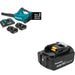 Makita XBU02PT1 18V X2 (36V) LXT Brushless Blower Kit with 4 Batteries W/ BL1840B 4.0Ah Battery