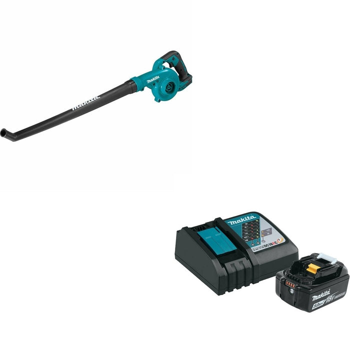 Makita XBU06Z 18V LXT Lithium-Ion Cordless Floor Blower (Tool Only) W/ BL1850BDC1 Battery