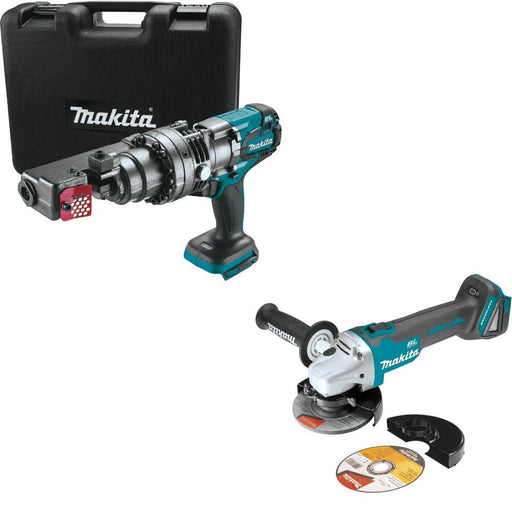 Makita XCS04ZK Rebar Cutter Kit W/ FREE XAG04Z 4-1/2"/5" Angle Grinder