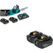 Makita XCU03PT1 14" Chain Saw Kit W/ FREE BL1850B-2 5.0Ah Battery, 2 Pack