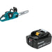 Makita XCU07PT 18V X2 (36V) LXT Brushless 14" Chain Saw W/ FREE BL1850B 5.0Ah Battery
