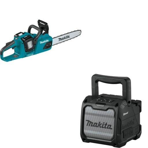 Makita XCU07PT Chain Saw Kit W/ FREE XRM08B Bluetooth Speaker