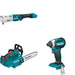 Makita XCU08Z Top Handle Chain Saw W/ XLT05Z Angle Impact Wrench and FREE XDT13Z Impact Driver