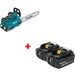 Makita XCU09PT 36V LXT 16" Chain Saw Kit w/ FREE BL1850B-2 18V LXT Battery, 2Pk
