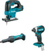 Makita XDG01Z Die Grinder W/ XVJ04Z Jig Saw and FREE XDT13Z Impact Driver