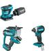 Makita XDS01Z Cut-Out Saw W/ XOB02Z Finishing Sander and FREE XDT13Z Impact Driver