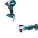 Makita XDT13Z 18V LXT Li-Ion Brushless Cordless Impact Driver Bare Tool W/ XAD02Z 3/8" Angle
