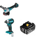 Makita XDT13Z Impact Driver Bare W/ XAG25Z 4-1/2" and BL1830B 18V LXT Lithium-Ion 3.0Ah Battery