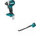 Makita XDT13Z 18V LXT Li-Ion Brushless Cordless Impact Driver Bare Tool W/ XBU06Z Floor Blower