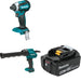 Makita XDT13Z Impact Driver Kit W/ Caulk Gun and FREE 5.0Ah Battery