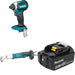Makita Impact Driver Kit W/ Angle Impact Wrench and FREE Battery