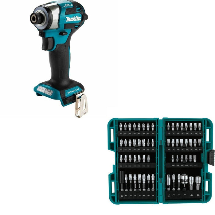 Makita XDT20Z Impact Driver W/ FREE E-01644 Bit Set
