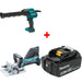 Makita XGC01Z 10oz Caulk & Adhesive Gun w/ XJP03Z Joiner & FREE 5.0Ah Battery