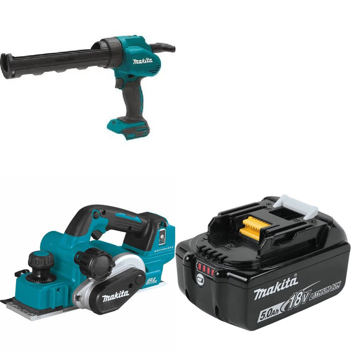 Makita XGC01Z Caulk Gun Kit W/ XPK02Z Planer and FREE Battery