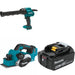 Makita XGC01Z Caulk Gun Kit W/ XPK02Z Planer and FREE Battery