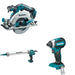 Makita XGC01ZB Caulk and Adhesive Gun W/ XSH03Z Circular Saw and FREE XDT13Z Impact Driver