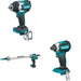 Makita XGC01ZB Caulk and Adhesive Gun W/ XWT18Z Impact Wrench and FREE XDT13Z Impact Driver