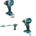Makita XGC01ZB Caulk and Adhesive Gun W/ XWT18Z Impact Wrench and FREE XDT13Z Impact Driver