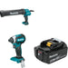 Makita XGC01ZC Caulk Gun Kit W/ XDT13Z Impact Driver and FREE Battery