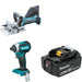 Makita XJP03Z Plate Joiner Kit W/ Impact Driver and FREE 5.0Ah Battery