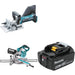 Makita XJP03Z Plate Joiner Kit W/ XSL02Z Miter Saw and FREE BL1850B Battery