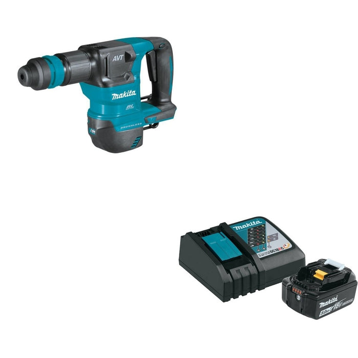 Makita XKH01Z AVT Power W/ BL1850BDC1 18V LXT Li-Ion Battery and Charger Starter Pack (5.0 Ah)