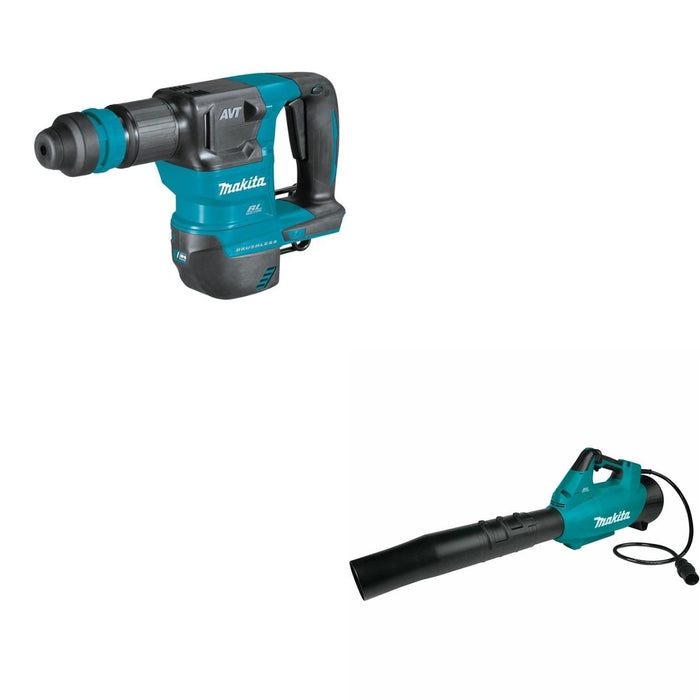 Makita XKH01Z AVT Power Scraper W/ CBU01Z 36V Brushless Blower, Connector Cable, Tool Only