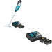 Makita XLC03R1WX4 18V LXT Compact Cordless Vacuum Kit, Trigger w/ Lock W/ BL1840BDC2X Battery