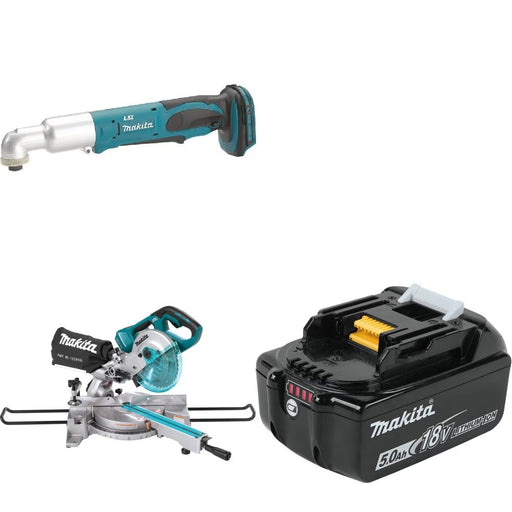 Makita XLT01Z Angle Impact Driver Kit W/ Miter Saw and FREE Battery