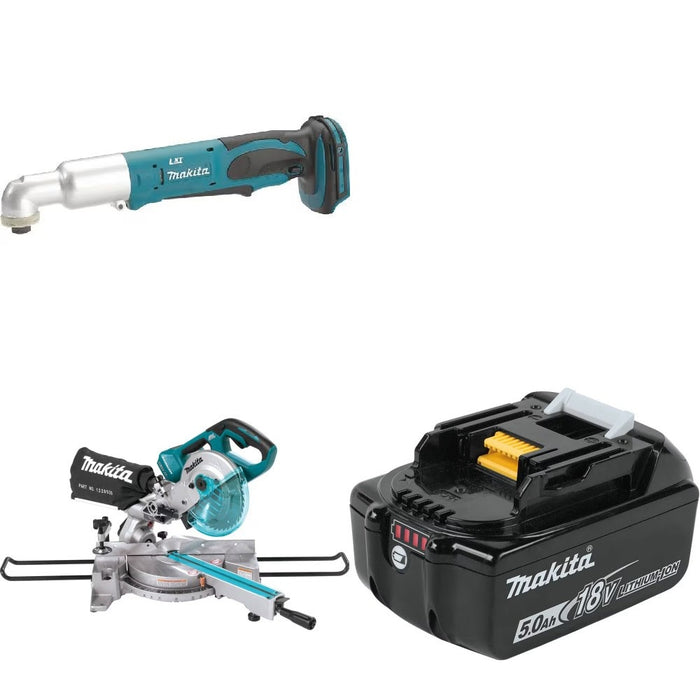 Makita XLT01Z Angle Impact Driver Kit W/ Miter Saw and FREE Battery