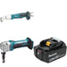 Makita XLT02Z Angle Imp Wrench Kit W/ XNJ01Z Nibbler and FREE Battery