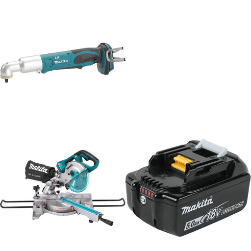 Makita XLT02Z Angle Impact Wrench Kit W/ Miter Saw and FREE Battery