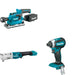 Makita XLT03Z Angle Impact Wrench W/ XOB03Z Finishing Sander and FREE XDT13Z Impact Driver