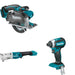 Makita XLT03Z Angle Impact Wrench W/ XSC03Z Metal Cutting Saw and FREE XDT13Z Impact Driver
