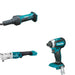 Makita XLT04Z Angle Impact Wrench W/ XDG01Z Die Grinder and FREE XDT13Z Impact Driver